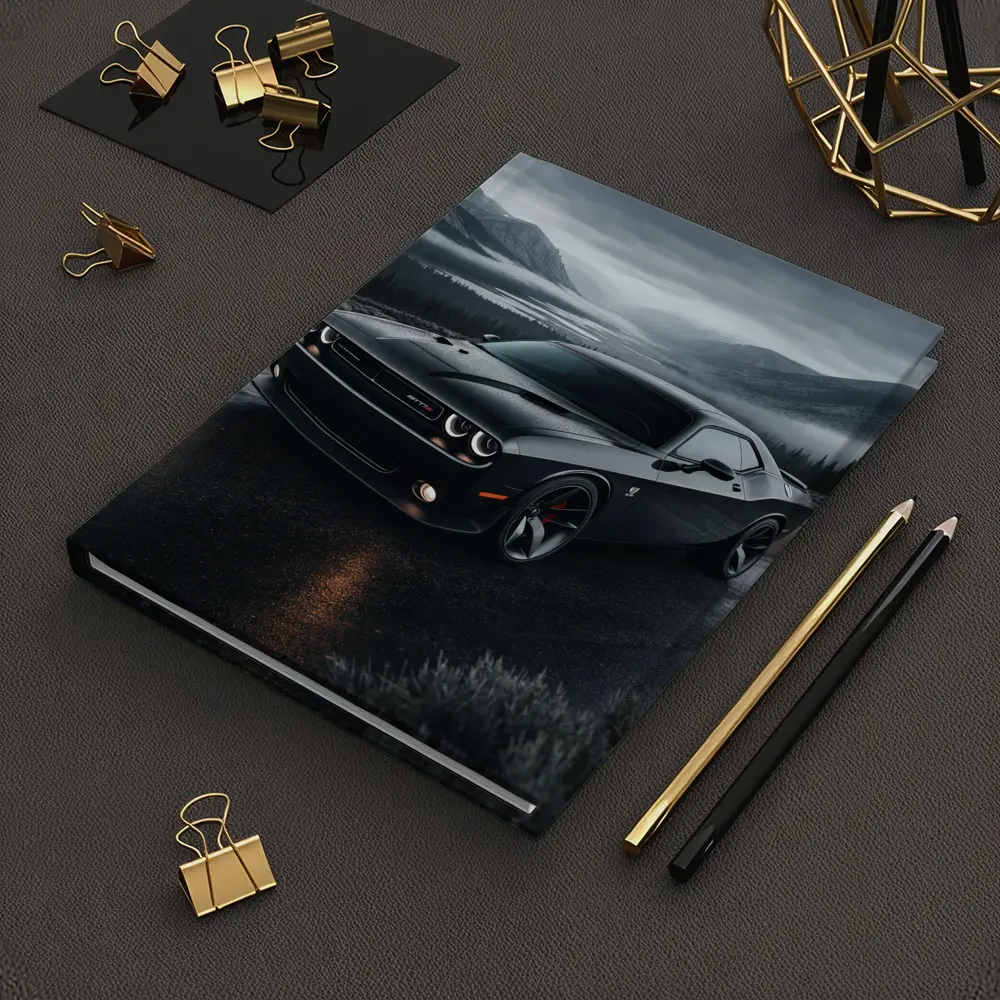 Dodge Challenger SRT8 Moody Mountain Road – Notebooks