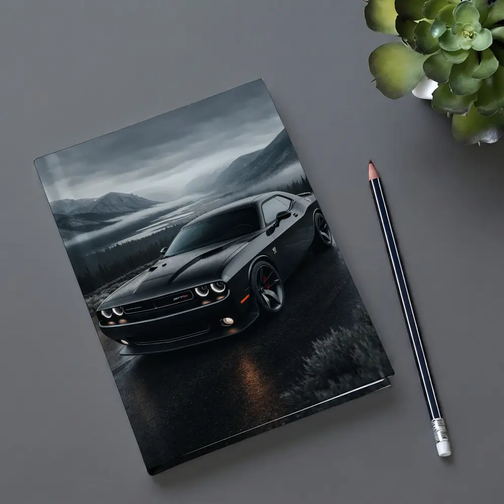 Dodge Challenger SRT8 Moody Mountain Road – Notebooks