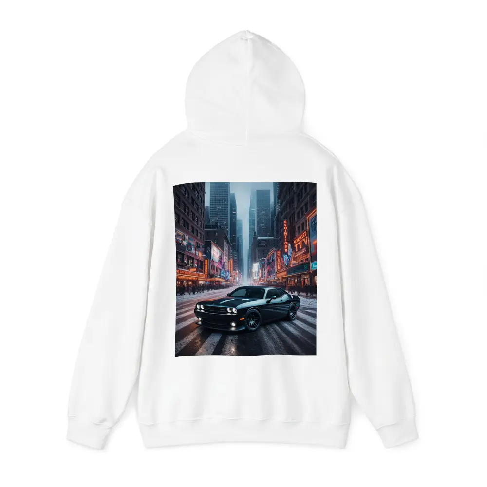 Dodge Challenger SRT8 New York City Night – Hoodies
