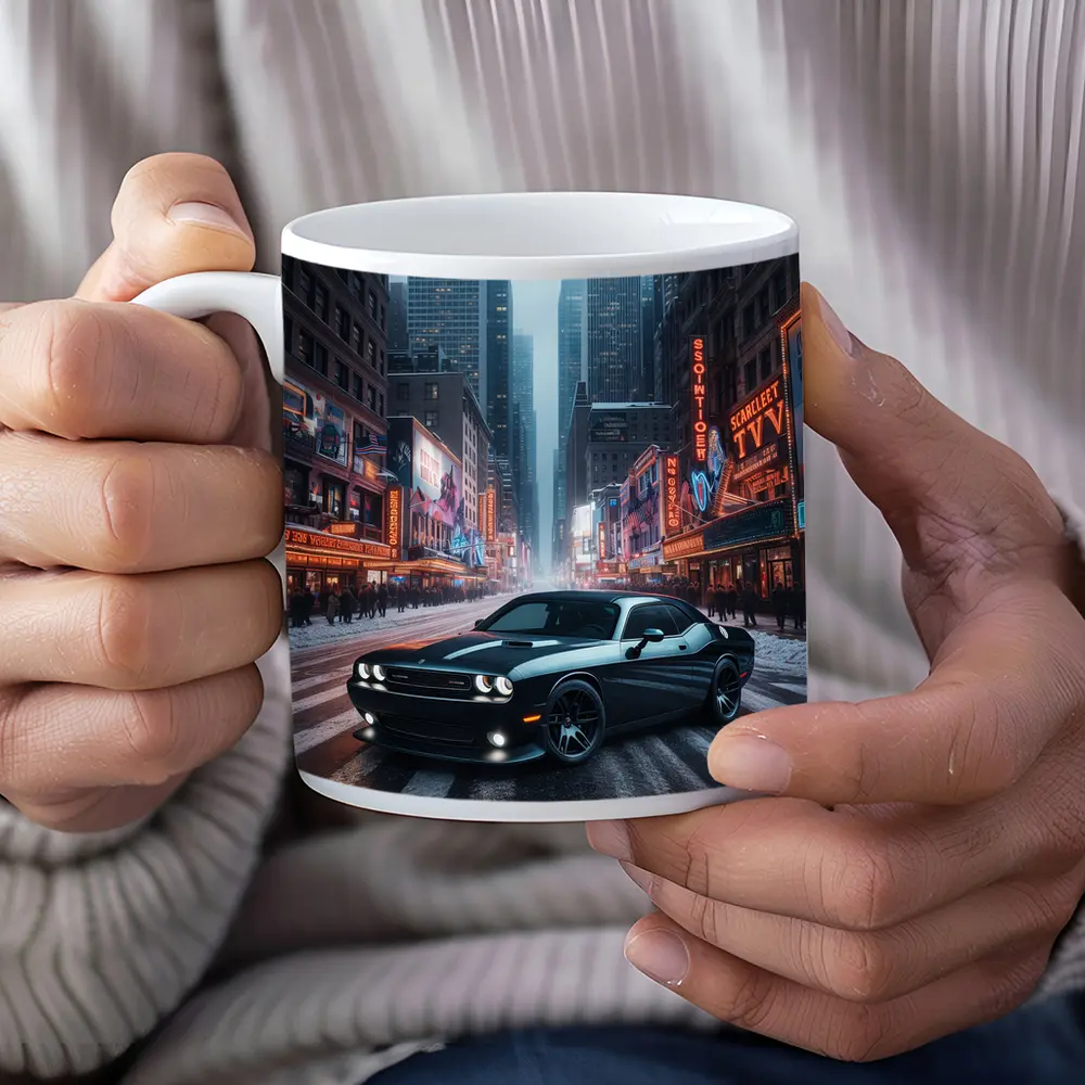 Dodge Challenger SRT8 New York City Night – Mugs