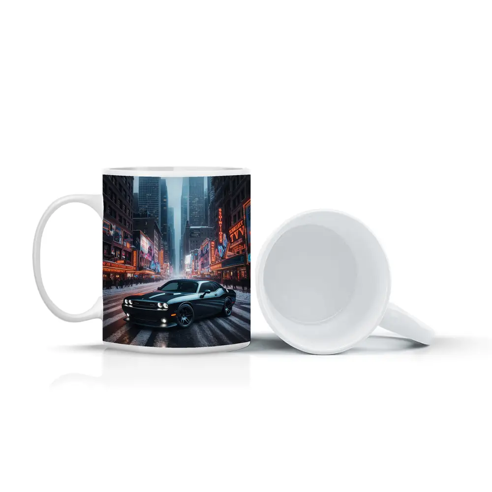 Dodge Challenger SRT8 New York City Night – Mugs