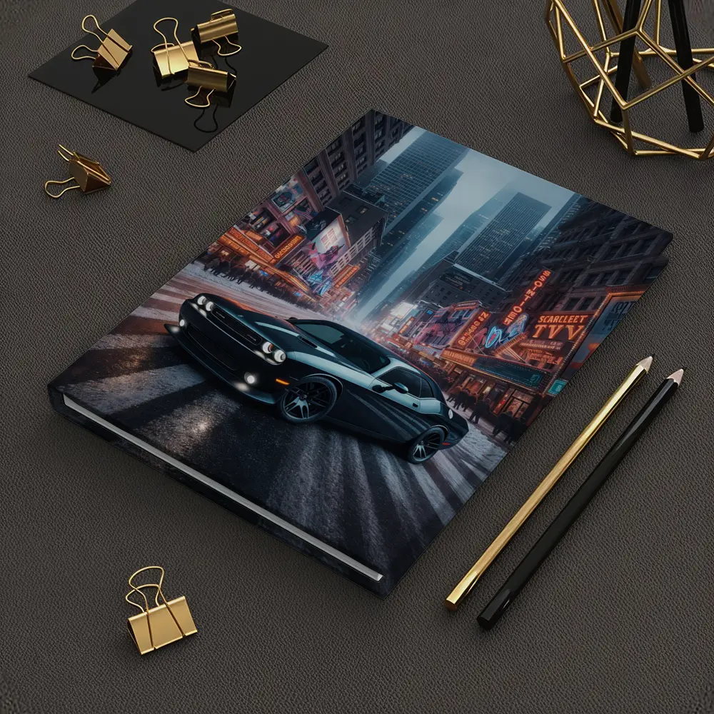 Dodge Challenger SRT8 New York City Night – Notebooks