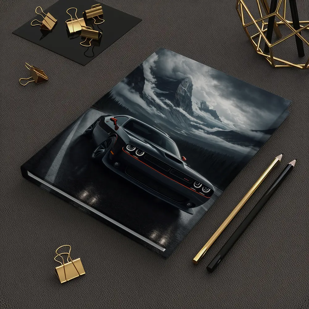Dodge Challenger SRT Dark Mountain Road – Notebooks