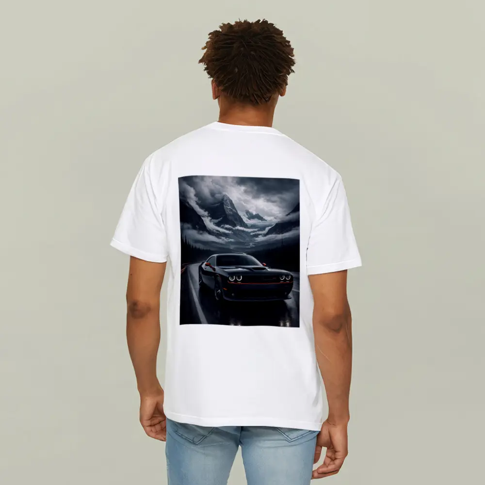 Dodge Challenger SRT Dark Mountain Road – T-Shirts