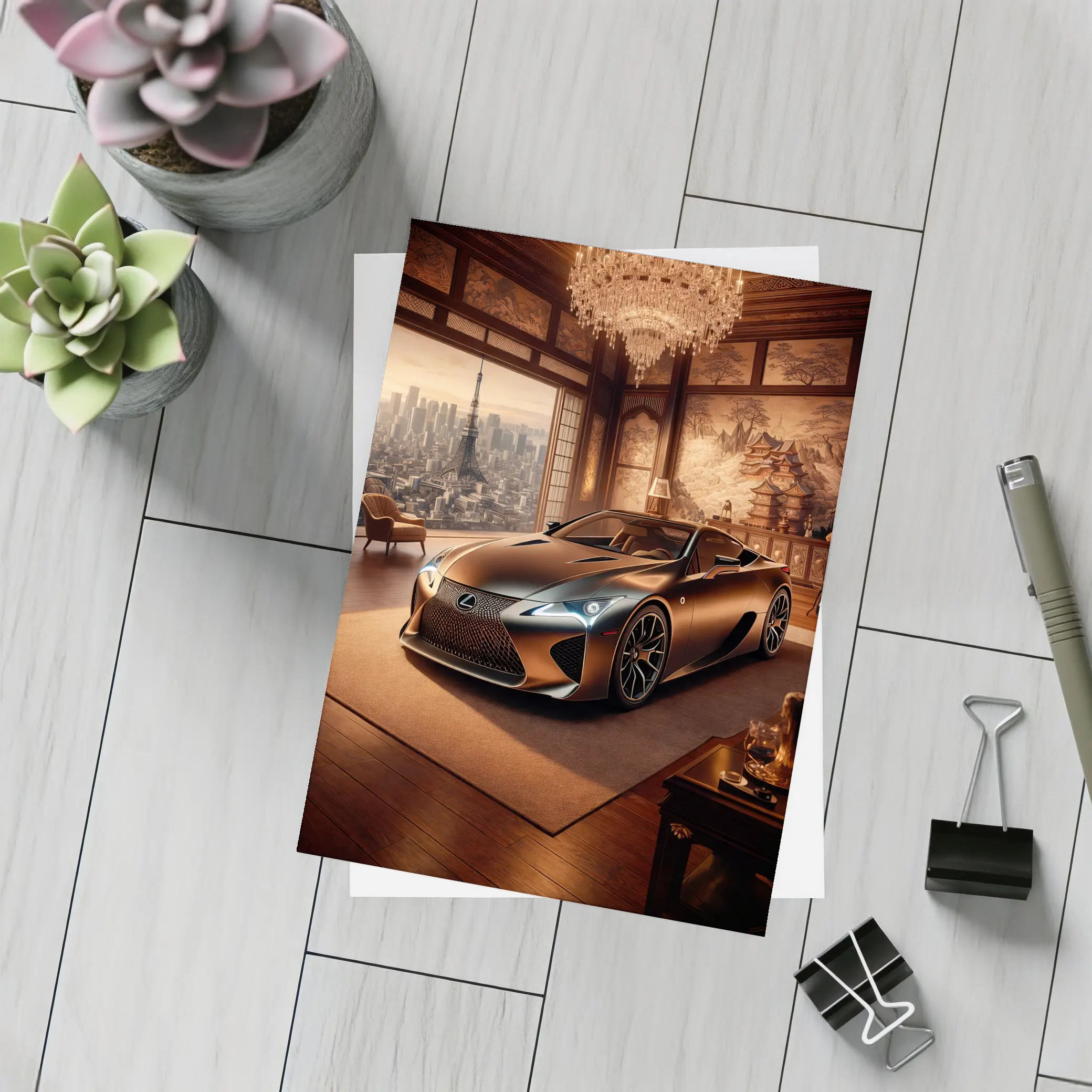 Lexus LC Tokyo Luxury Interior Room – Postcards