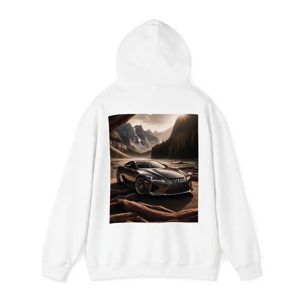 Lexus LC Mountain Wilderness Dramatic Landscape – Hoodies