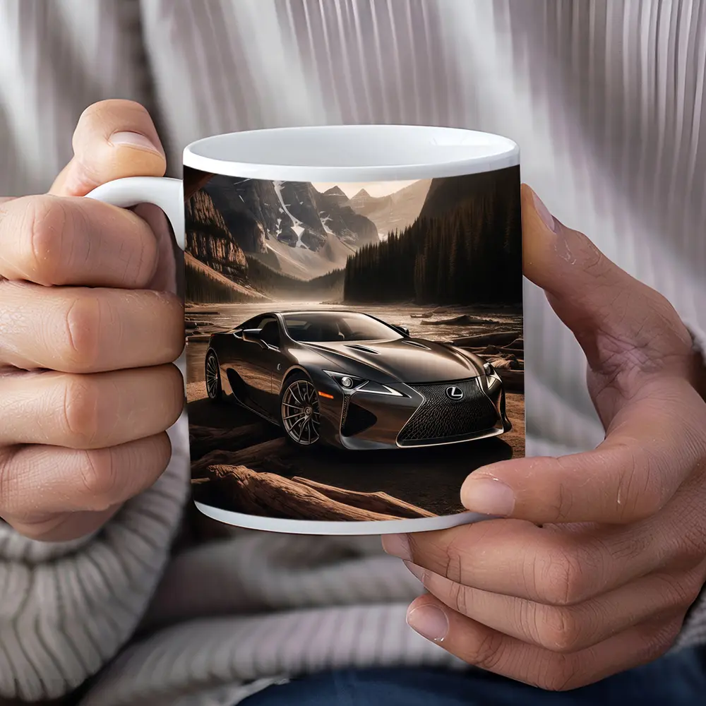 Lexus LC Mountain Wilderness Dramatic Landscape – Mugs