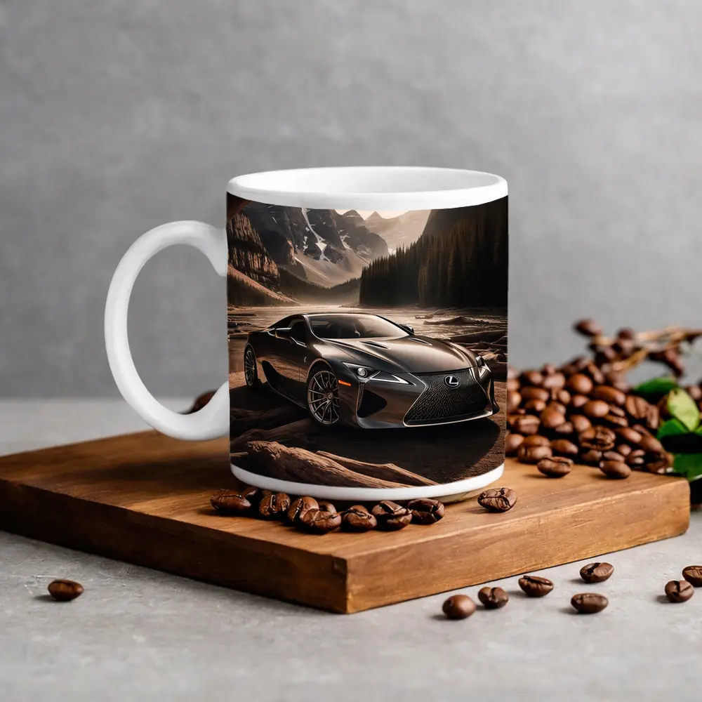 Lexus LC Mountain Wilderness Dramatic Landscape – Mugs