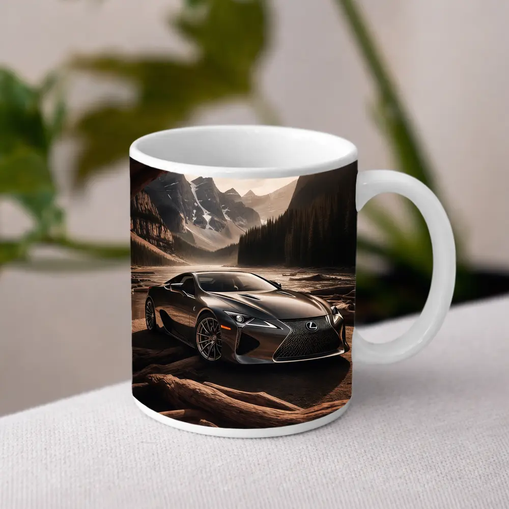 Lexus LC Mountain Wilderness Dramatic Landscape – Mugs