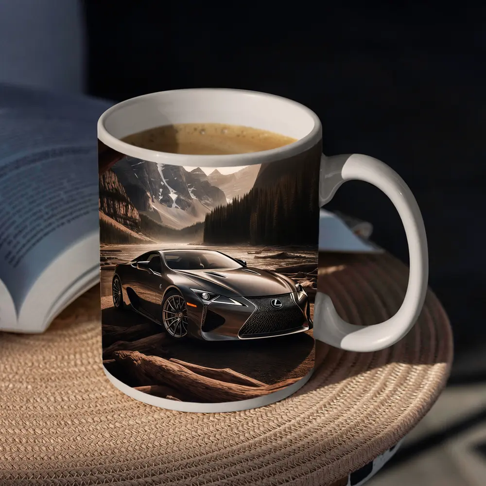 Lexus LC Mountain Wilderness Dramatic Landscape – Mugs