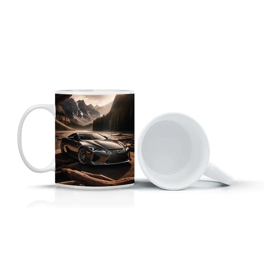 Lexus LC Mountain Wilderness Dramatic Landscape – Mugs