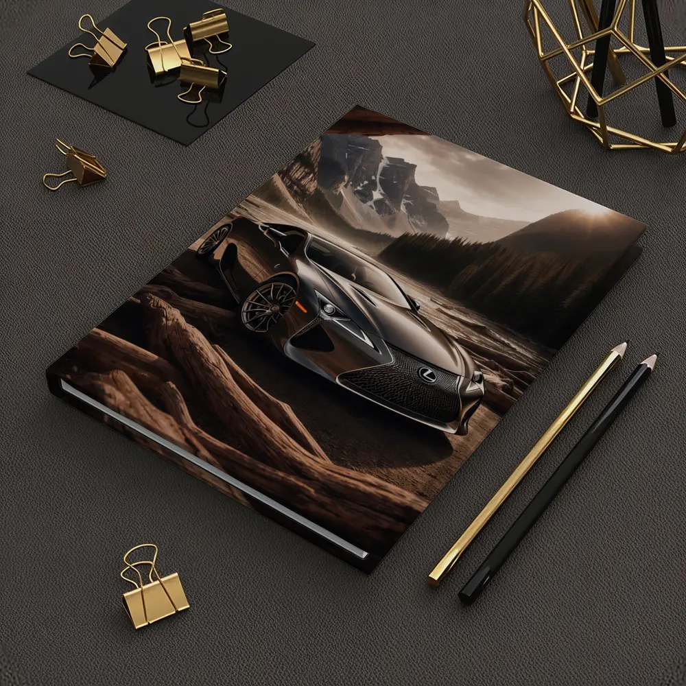 Lexus LC Mountain Wilderness Dramatic Landscape – Notebooks