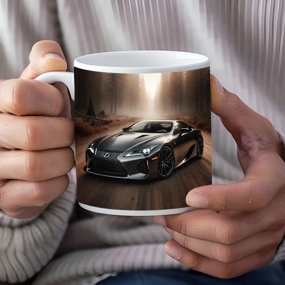Lexus LC Dark Forest Road Drive – Mugs
