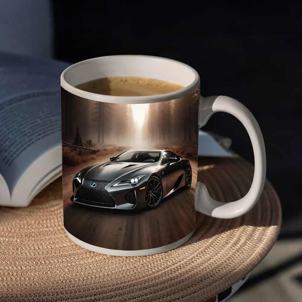 Lexus LC Dark Forest Road Drive – Mugs