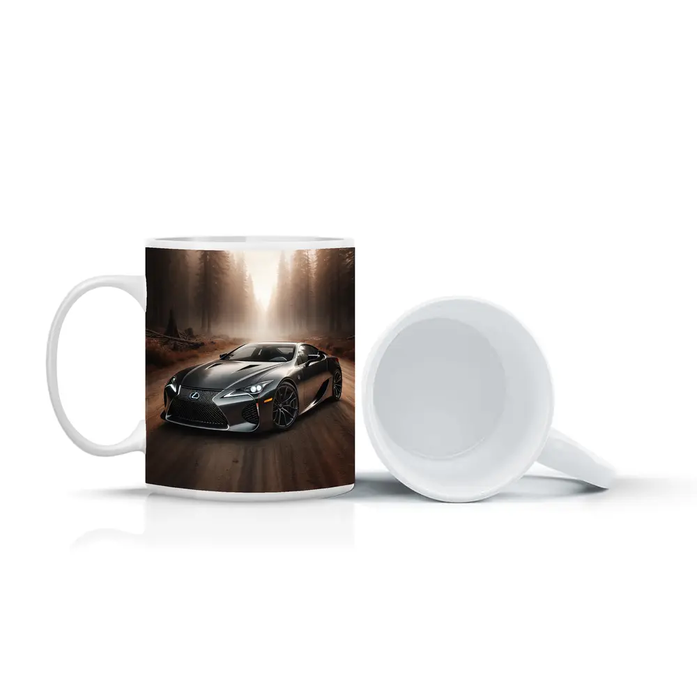 Lexus LC Dark Forest Road Drive – Mugs