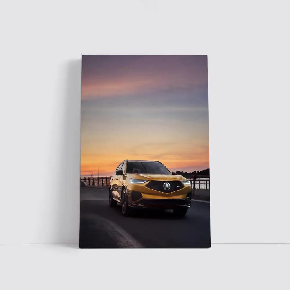 Acura MDX Type S Sunset Bridge Drive – Wall Art