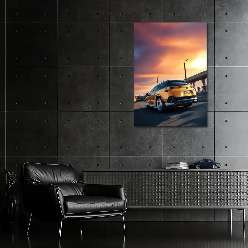 Acura MDX Type S Sunset Highway Drive – Wall Art