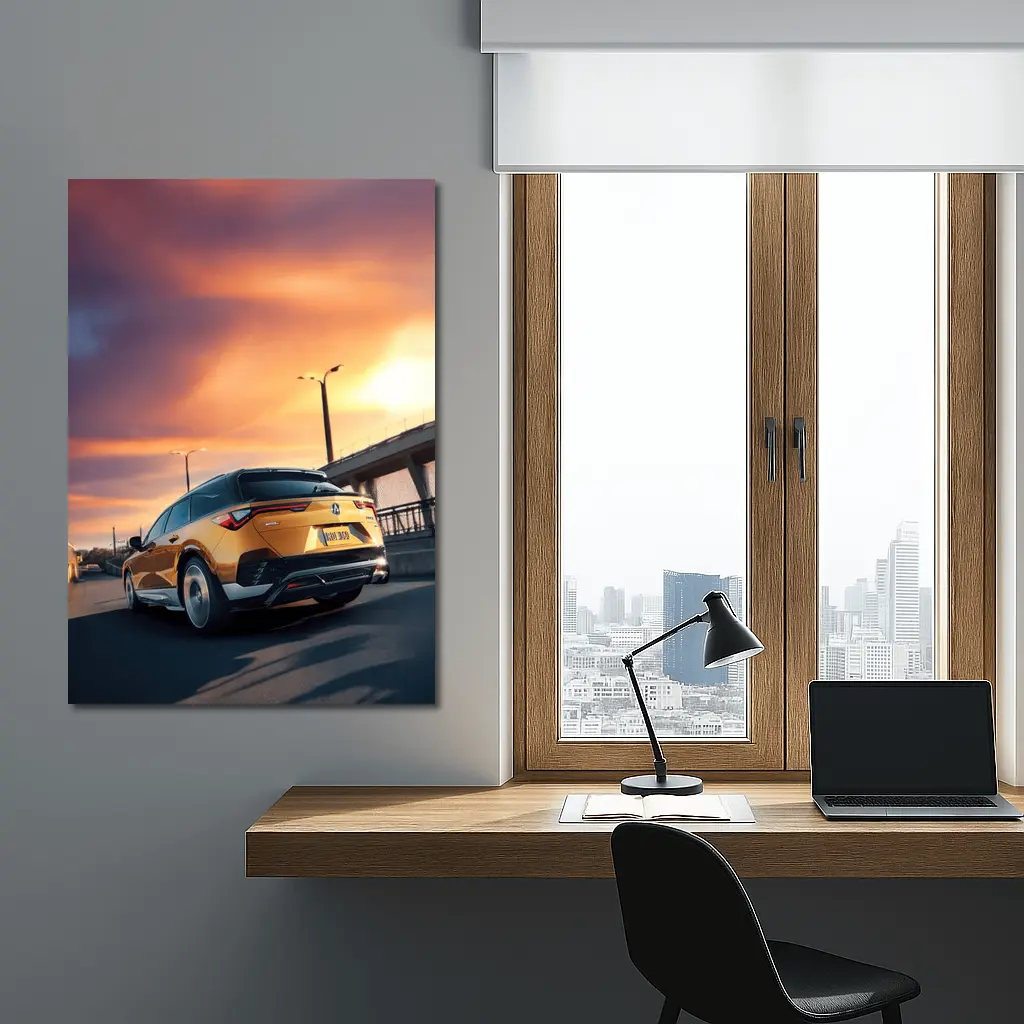 Acura MDX Type S Sunset Highway Drive – Wall Art