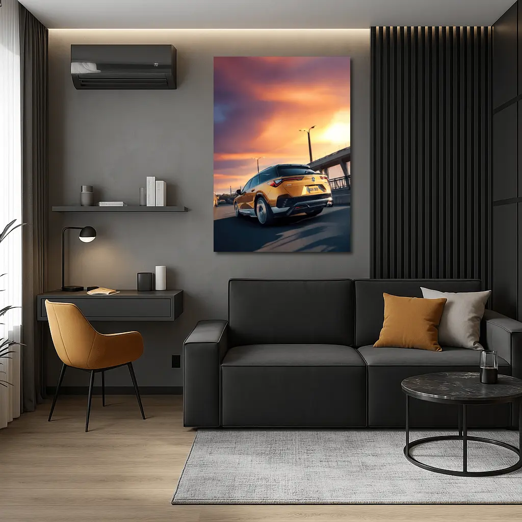 Acura MDX Type S Sunset Highway Drive – Wall Art