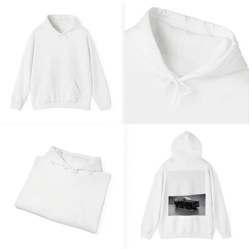 Cadillac Escalade V Black Studio Setting – Hoodies