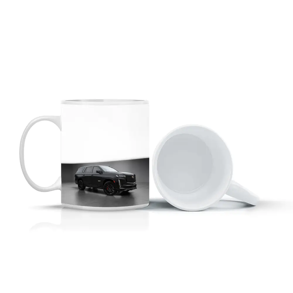 Cadillac Escalade V Black Studio Setting – Mugs