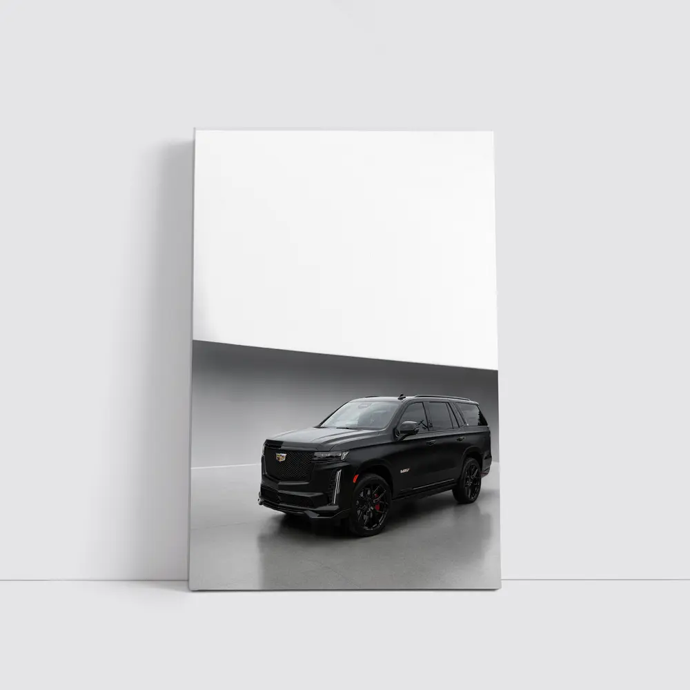 Cadillac Escalade V Black Studio Shot – Wall Art