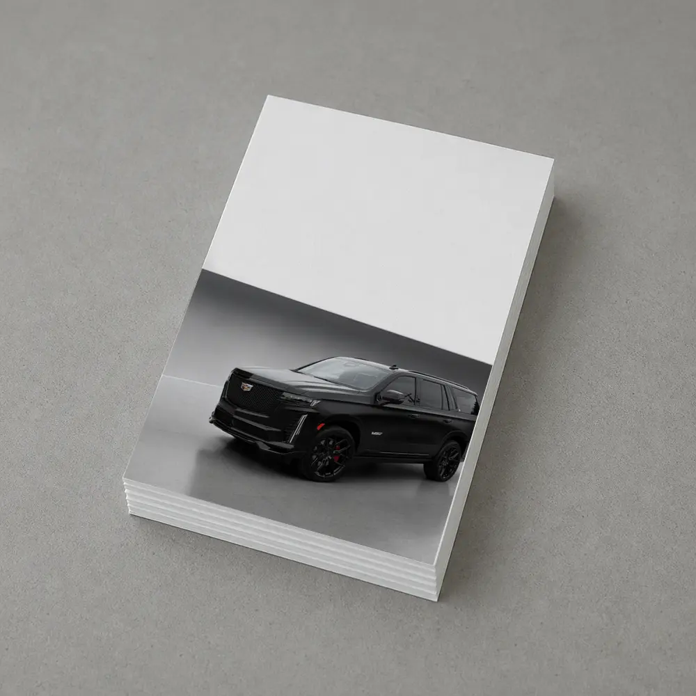 Cadillac Escalade V Black Studio Shot – Postcards