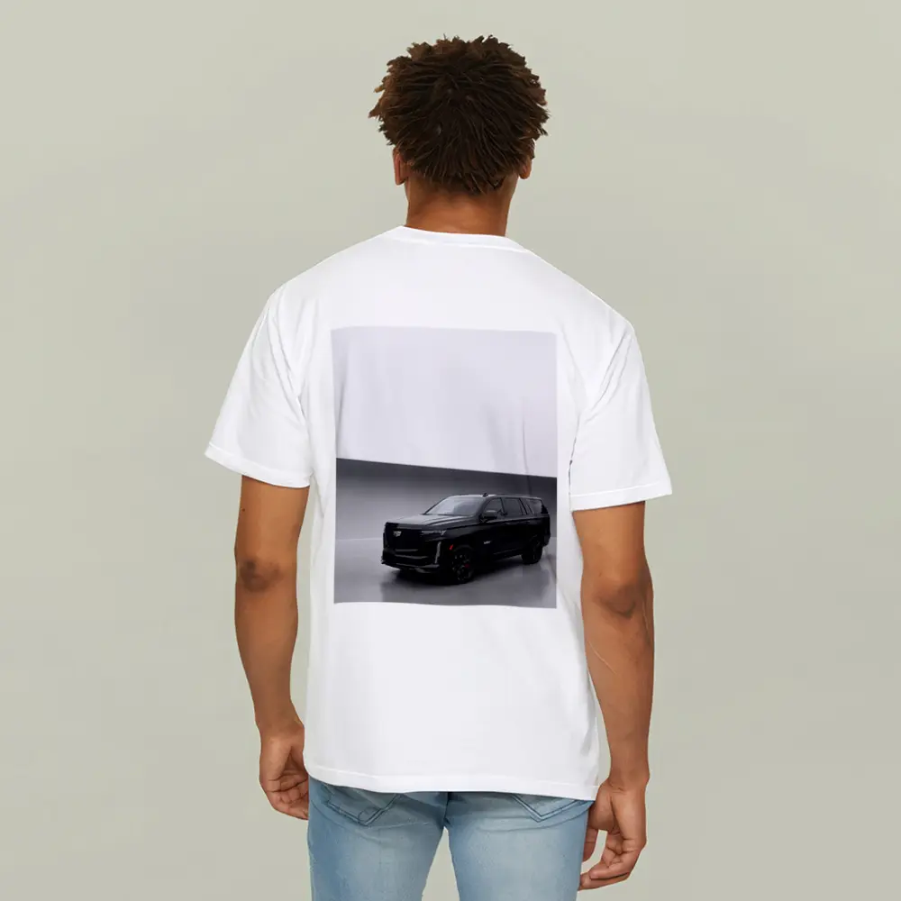 Cadillac Escalade V Black Studio Shot – T-Shirts