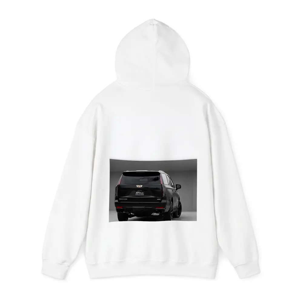 Cadillac Escalade V Black Studio Rear View – Hoodies