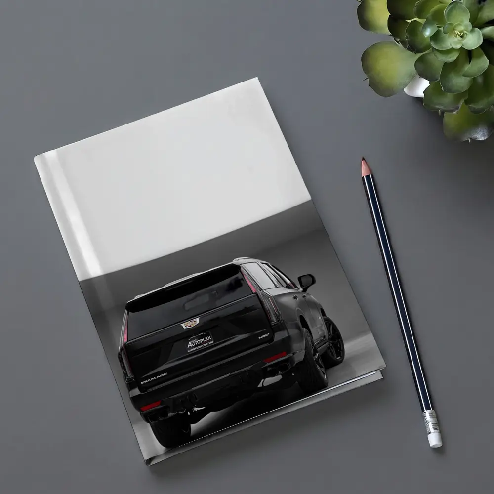 Cadillac Escalade V Black Studio Rear View – Notebooks