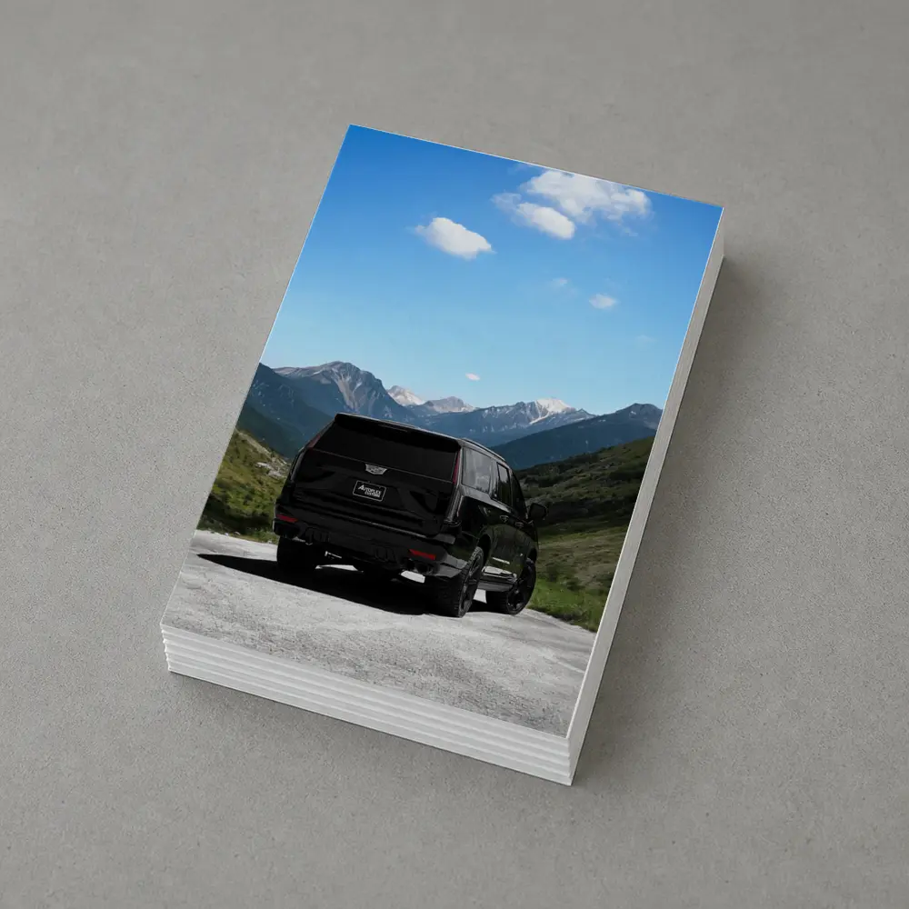 Cadillac Escalade ESV Black Mountain Road – Postcards
