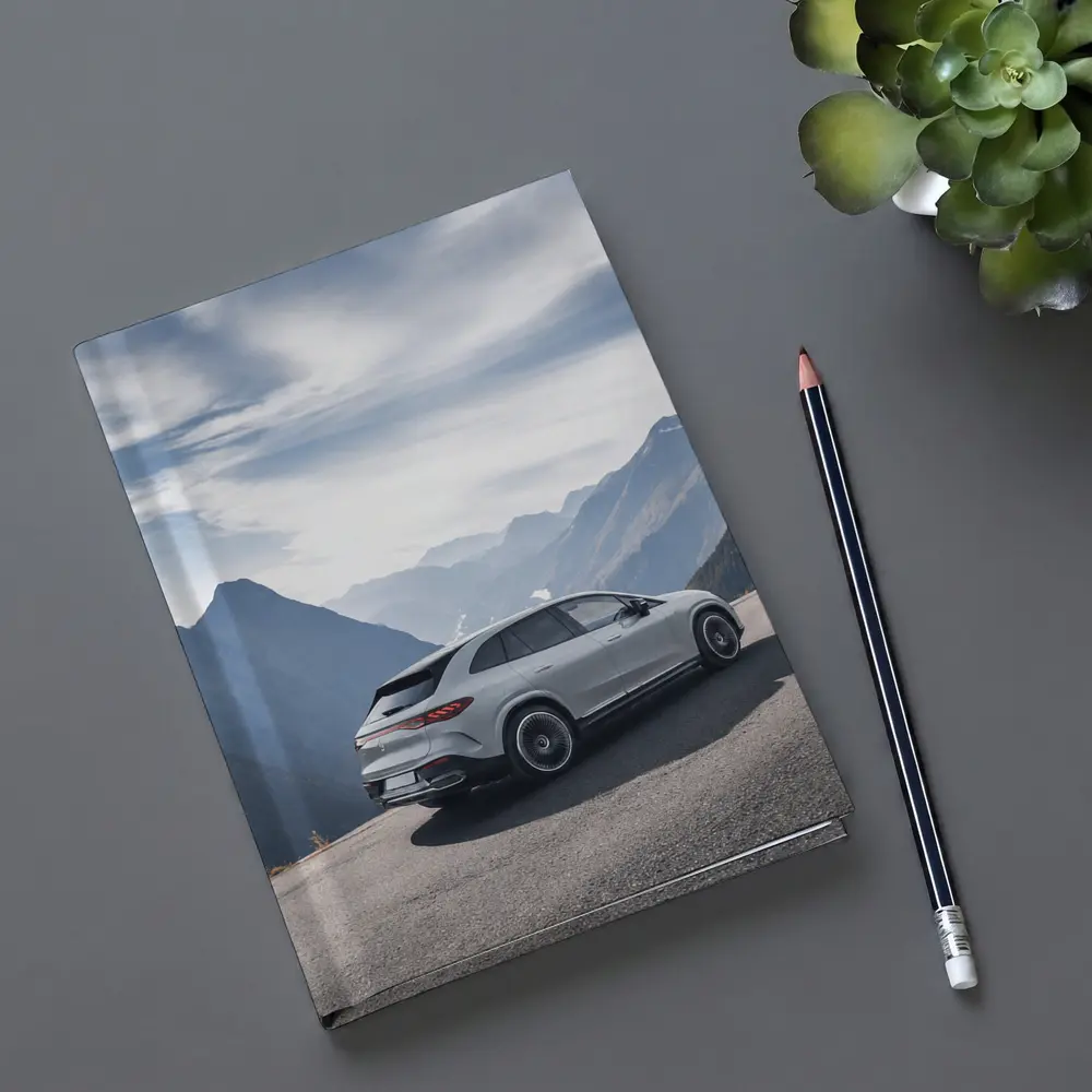 Mercedes AMG EQE SUV Alpine Mountain Road – Notebooks