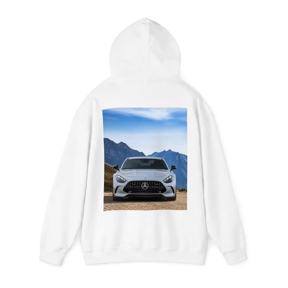 Mercedes AMG GT Coupe Mountain Road Front – Hoodies