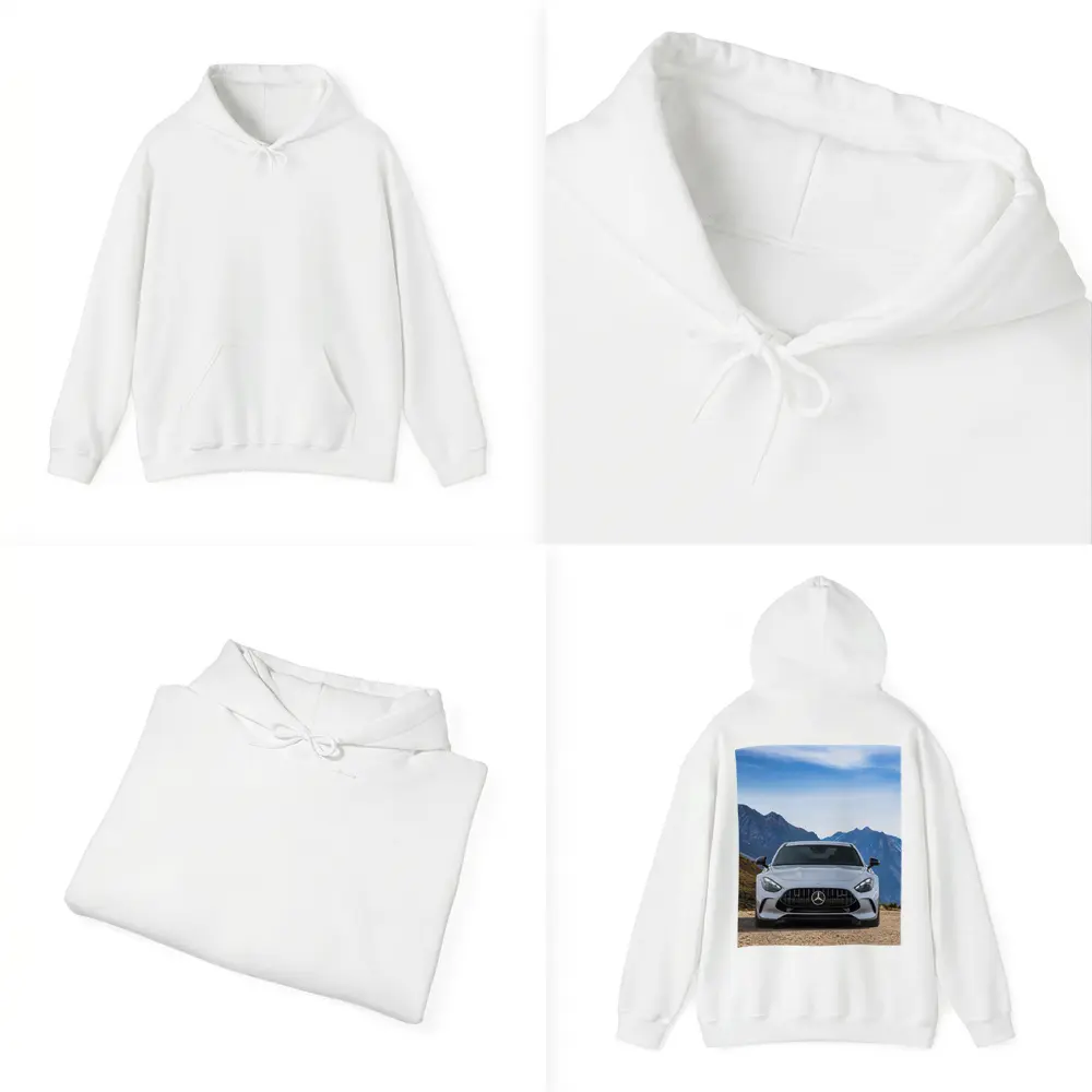 Mercedes AMG GT Coupe Mountain Road Front – Hoodies