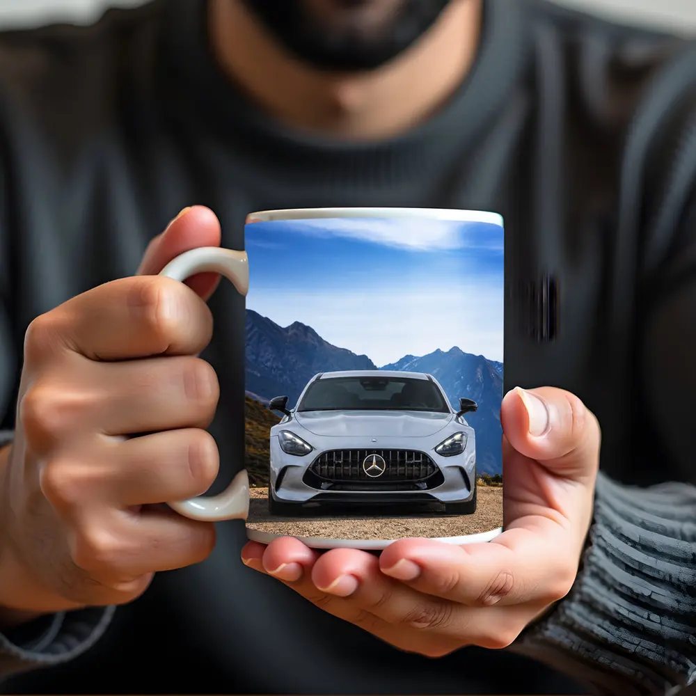 Mercedes AMG GT Coupe Mountain Road Front – Mugs