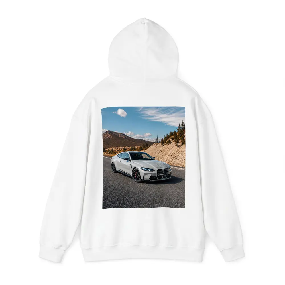 BMW M4 Coupe on Mountain Road – Hoodies