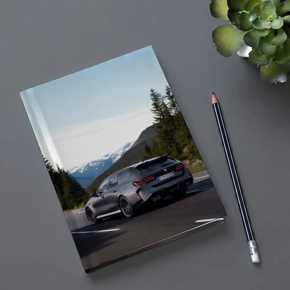 BMW M5 Touring Gray Mountain Road Drive – Notebooks
