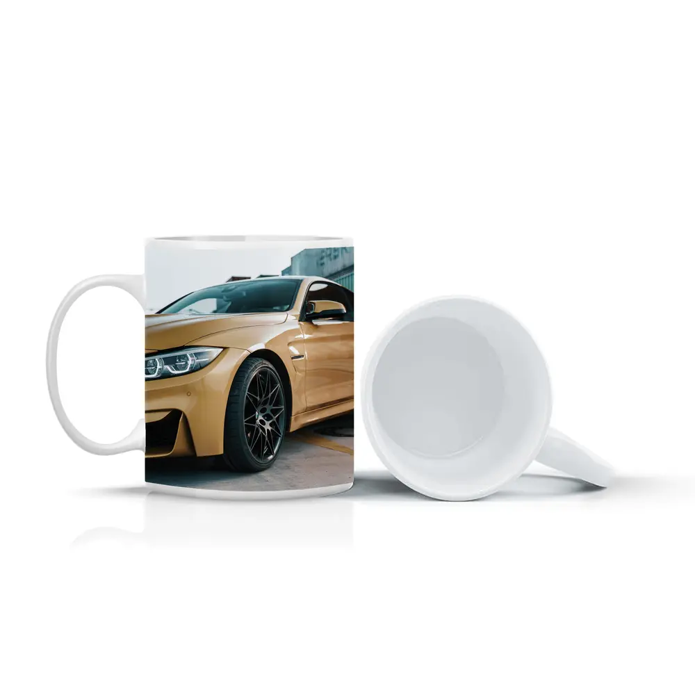 BMW M4 Gold Coupe Industrial Port Setting – Mugs
