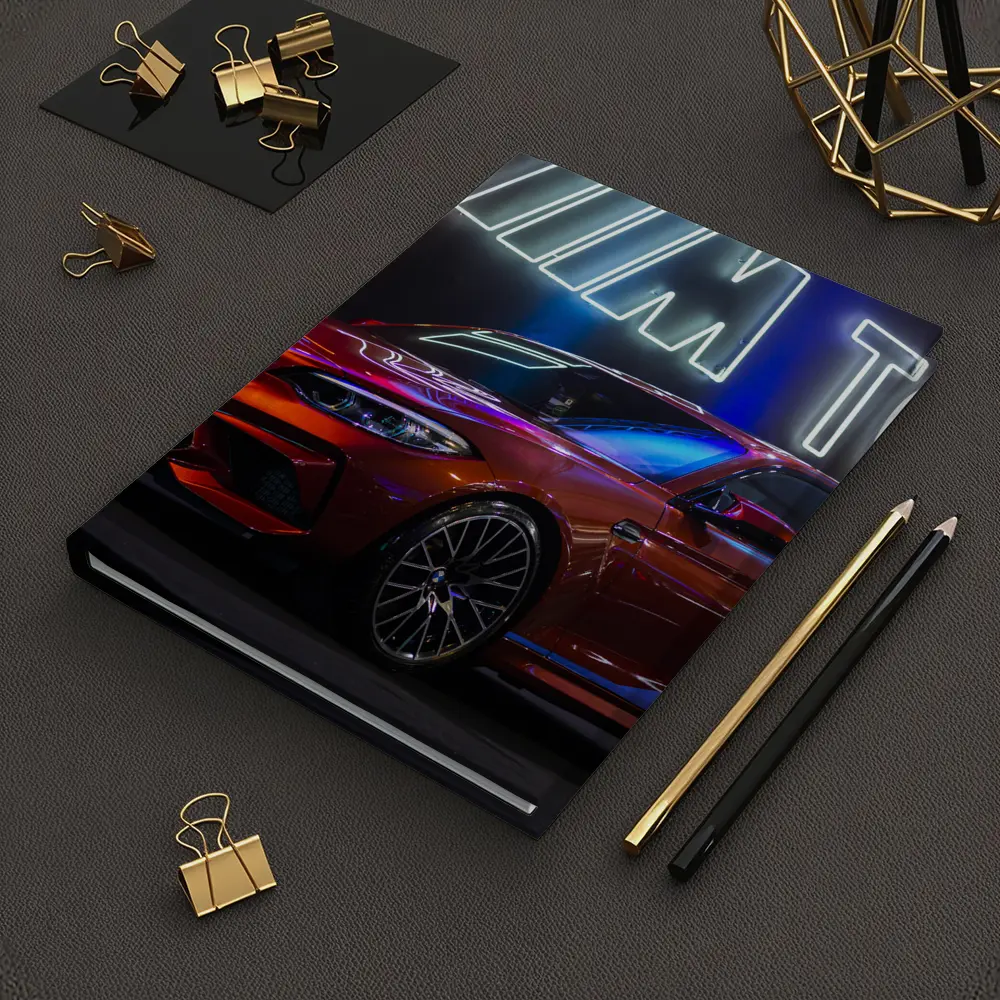 BMW M2 Red Coupe M Town Neon – Notebooks