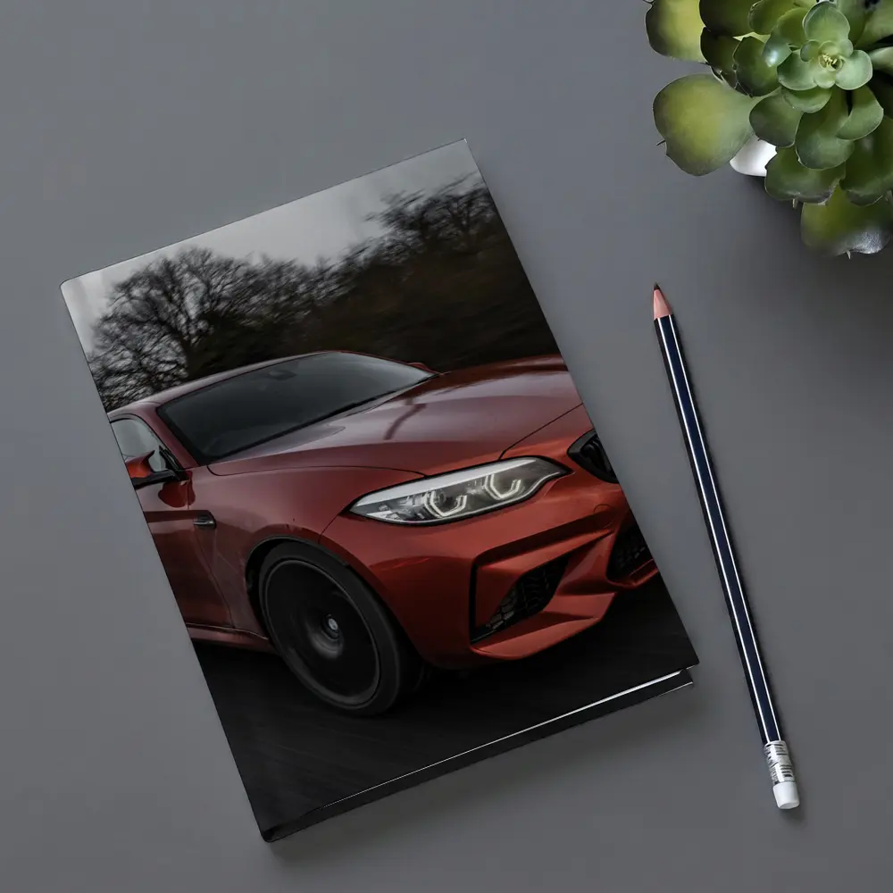 BMW M2 Coupe Racing On Wet Road – Notebooks