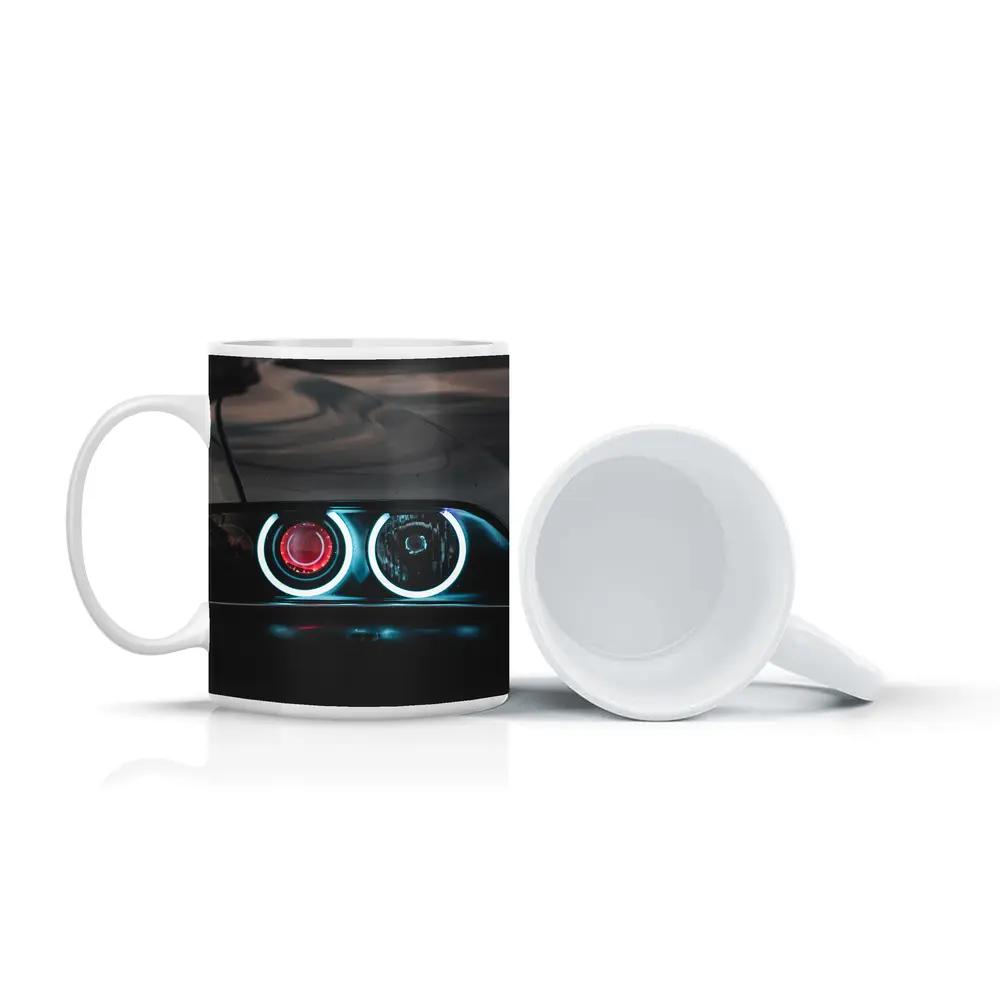 BMW E46 Angel Eyes Headlight Dark Night – Mugs
