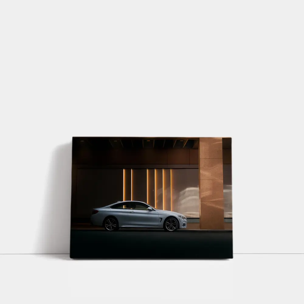 BMW 4 Series Coupe Urban Night Setting – Wall Art