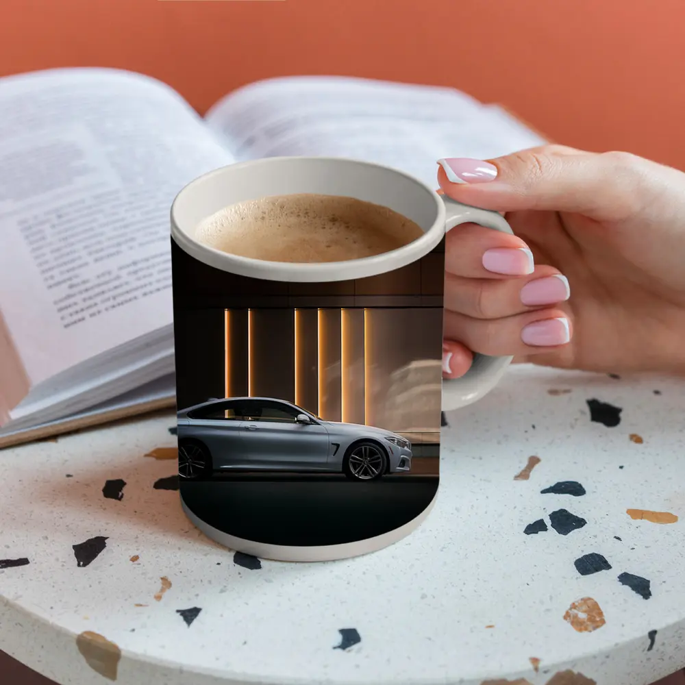 BMW 4 Series Coupe Urban Night Setting – Mugs