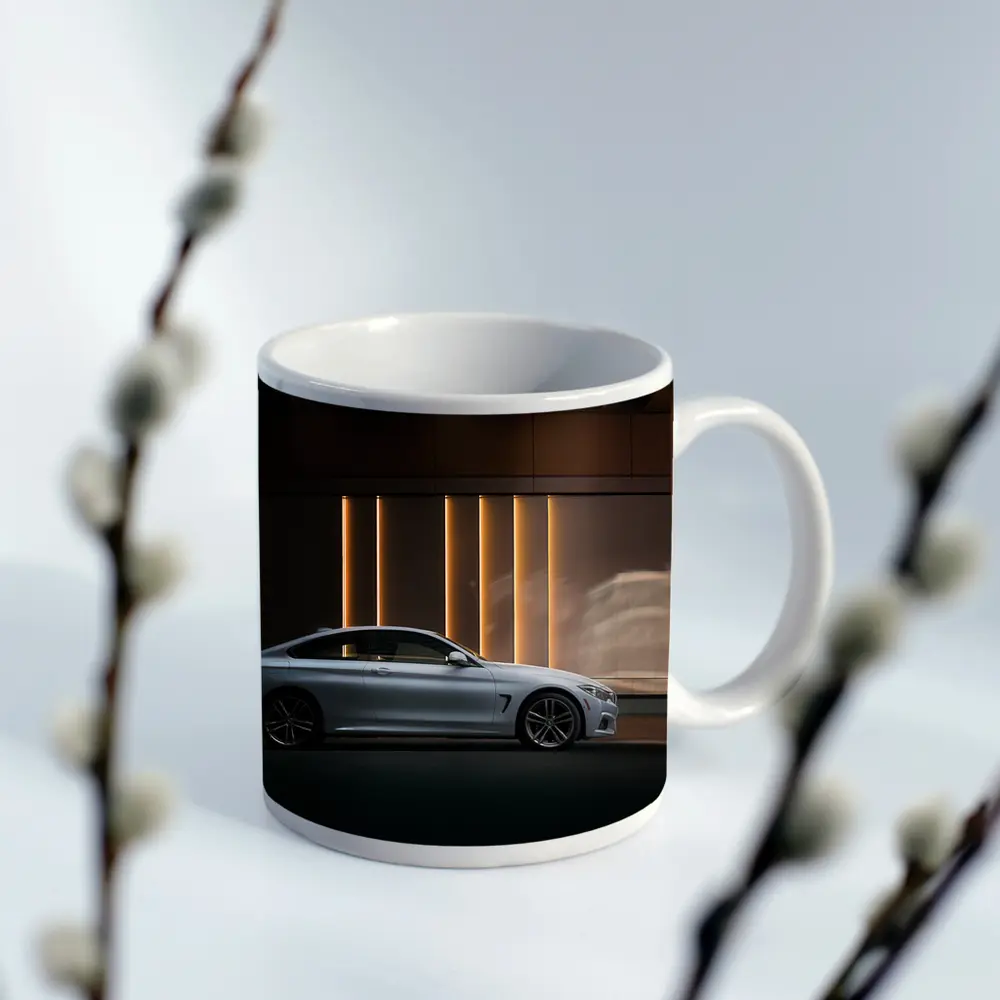 BMW 4 Series Coupe Urban Night Setting – Mugs