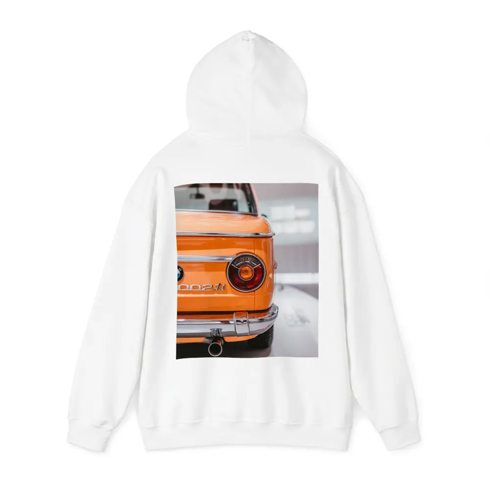 BMW 2002 Ti Orange Classic Rear View – Hoodies