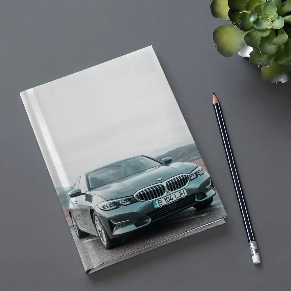 BMW Three Series Sedan Misty Mountain Road – Notebooks
