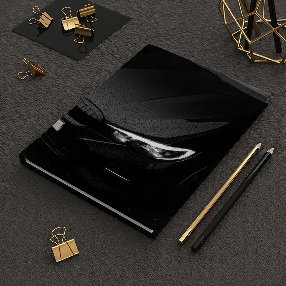 BMW Black Hood Rainy Dark Moody Shot – Notebooks