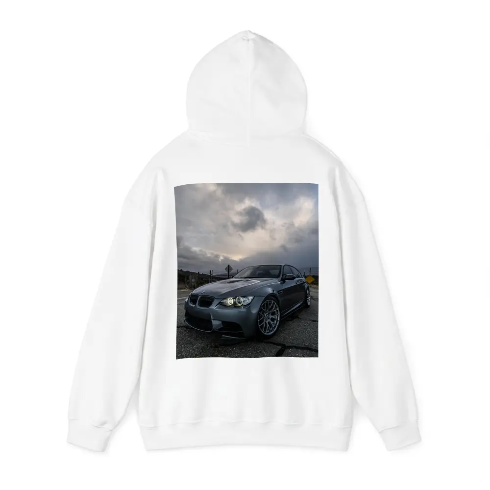 BMW M3 Matte Gray Stormy Sky Road – Hoodies