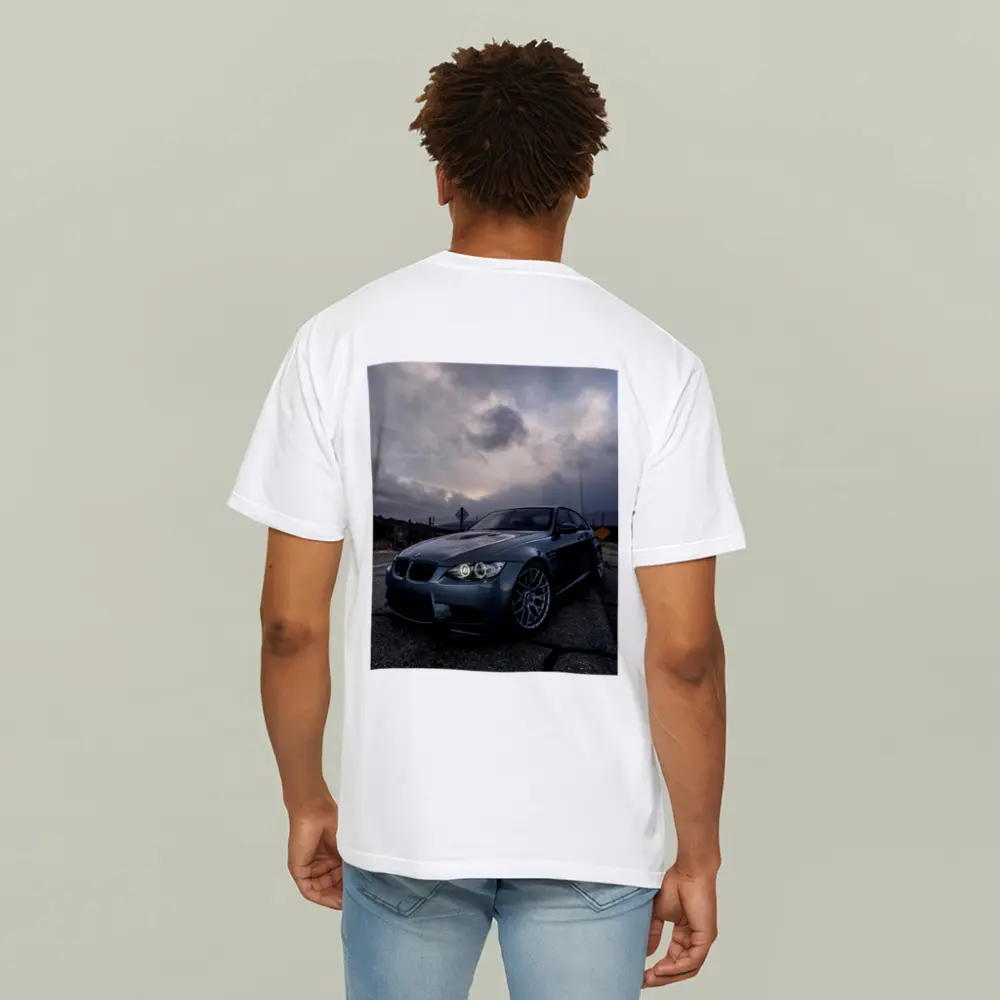 BMW M3 Matte Gray Stormy Sky Road – T-Shirts