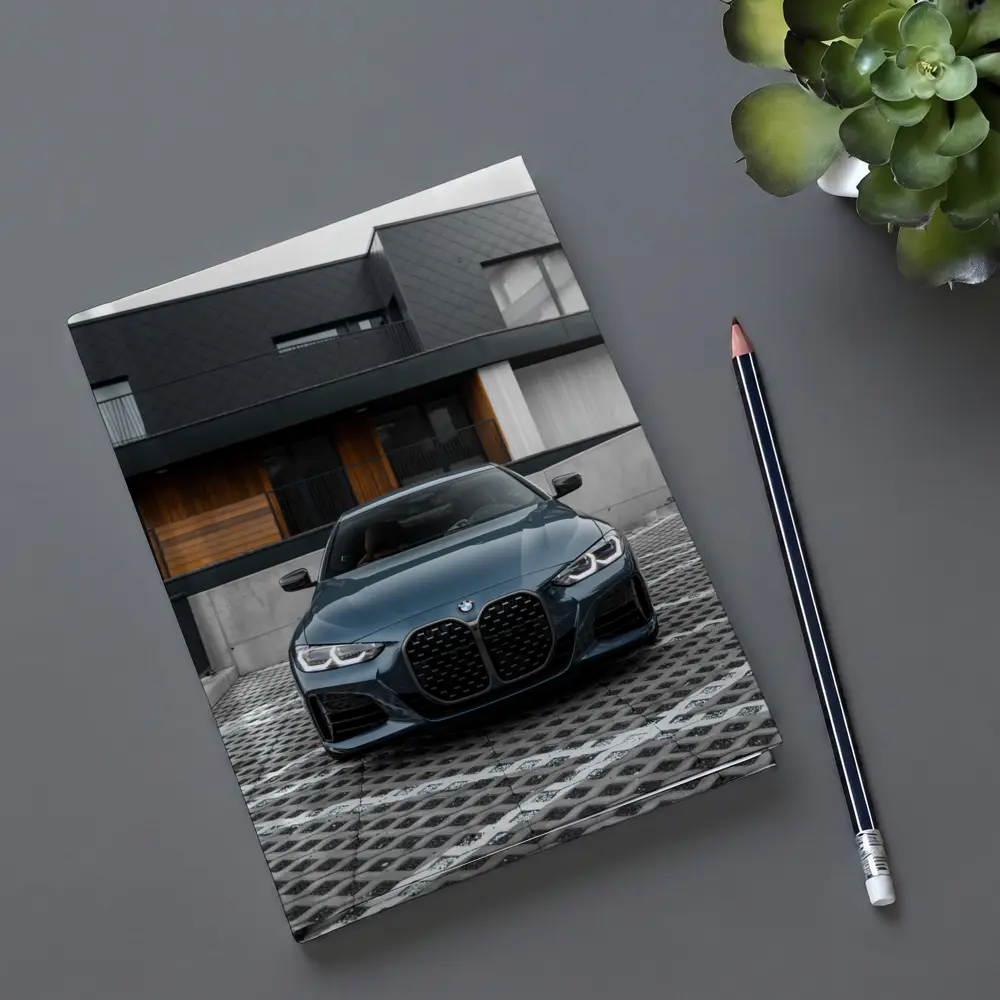 BMW 4 Series Front View Modern Architecture – Notebooks